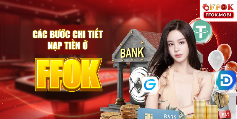 Các bước chi tiết nạp tiền ở FFOK