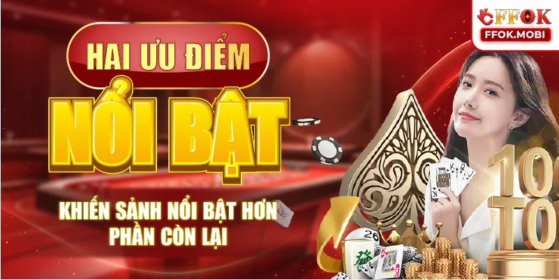 Hai ưu điểm nổi bật khiến sảnh nổi bật hơn phần còn lại